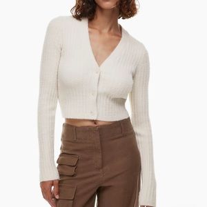 Aritzia hush knit cardigan